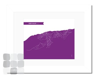 Jackson Hole Ski Trail Map 8x10 - Il 340x270.461540123 Ois8 