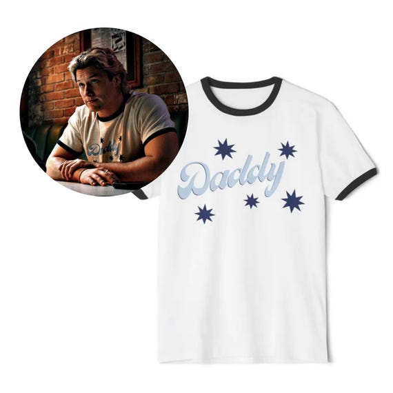 Dean Di Laurentis Daddy Ringer Tee, Off Campus Hockey Romance Shirt, Booktok Hockey Romance Tee, College Romance Reader Gift