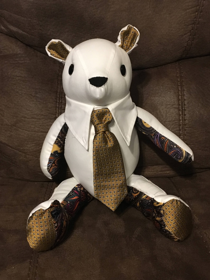Memory Bear Keepsake made from your loved ones clothing