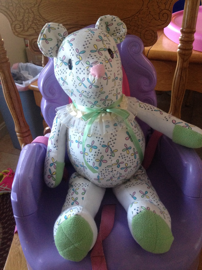 Memory Bear Keepsakes made from baby blanket Etsy
