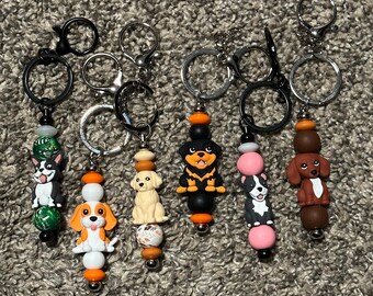 Dog Lanyards, Bookmarks, Cup Markers, backpack hooks and Keychains