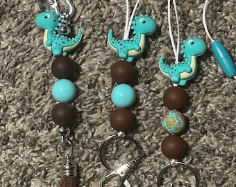 Dinosaur Lanyards and Keychains
