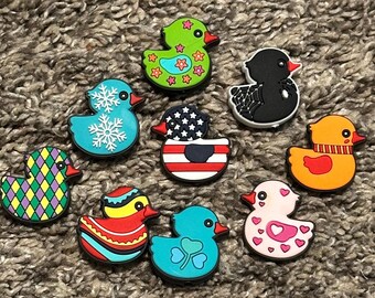 Duck Lanyards, Backpack hooks, Bookmarks and Keychains