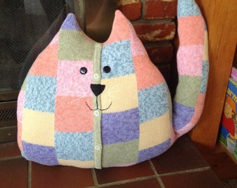 Memory Cat Pillow Keepsakes made from your clothing