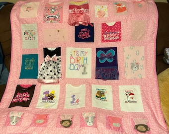 Keepsake Memory Baby Toddler Quilts great for saving all those precious  memories!!