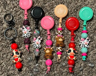 Highland Cow and Milk Cows Mug Marker, Bookmark, Lanyards and Keychains farm