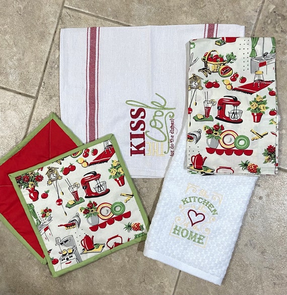Beautiful Kitchen Towels – Embroid Print Now