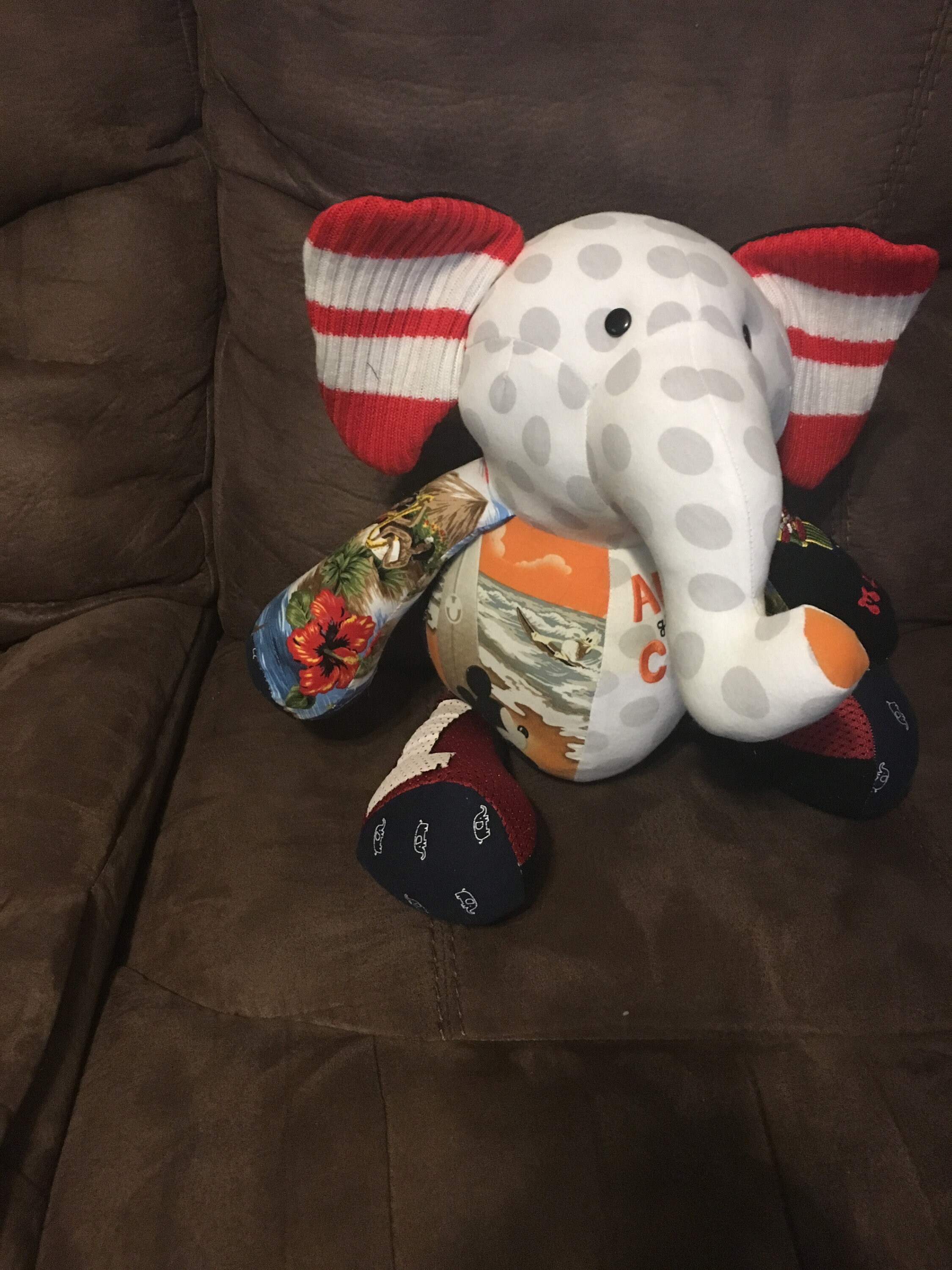 Memory Elephant Keepsakes made from clothing blankets Etsy