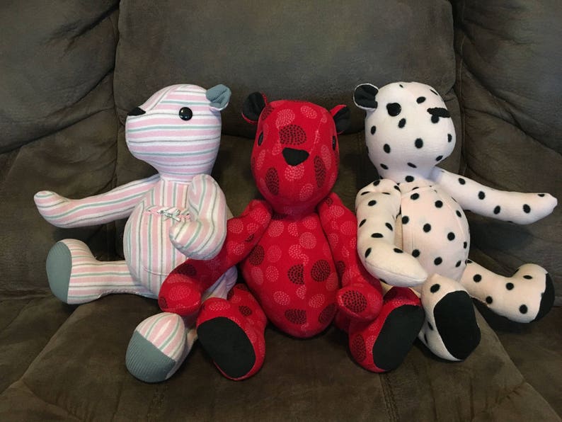 blankets Memory Bear Keepsakes made from clothing from your loved one