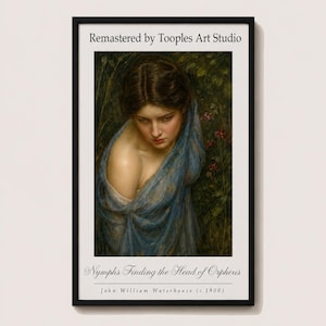 Nymphs Finding the Head of Orpheus - Etsy