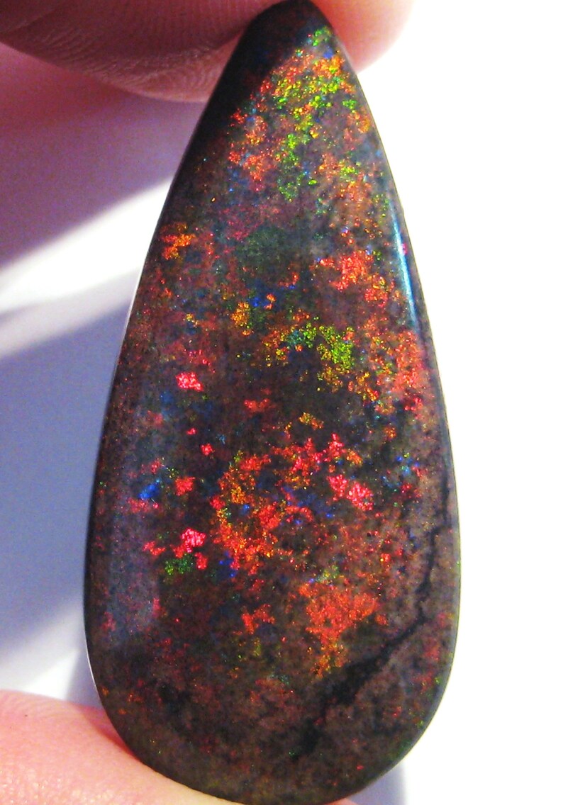 Magnificent Australian Andamooka Matrix Opal Cut Stone Lots of Etsy