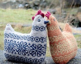 Fancy Hen Knitting Pattern PDF Download