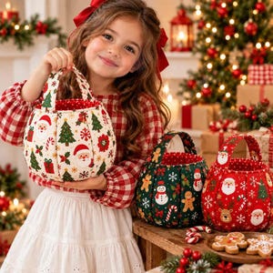 Mönster för julklappspåse, julklappspåse PDF, mönster för julklappspåse, gör-det-själv-tygpåse, utskrivbart sömnadsmönster
