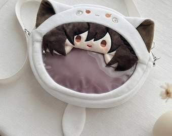 Project Sekai Ena Plush Ita Bag | Plush Crossbody Purse | Gamer Fan Gift