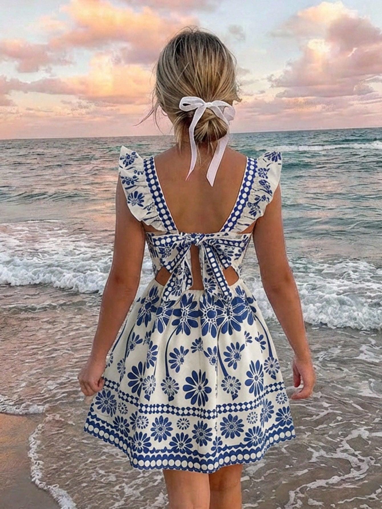 white v neck midi dress Women's With You In Mind Beaded V-Neck | Size: M Size:55 ( $20 will be added ) Neck Midi Dress by LD-23-VIP-25 Womens Gowns Formal Dresses