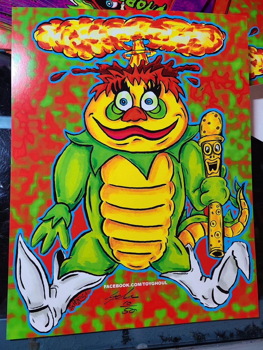 Monste Ramon H.R. Pufnstuf Monster Art Print Limited Edition Signed Numbered - Etsy