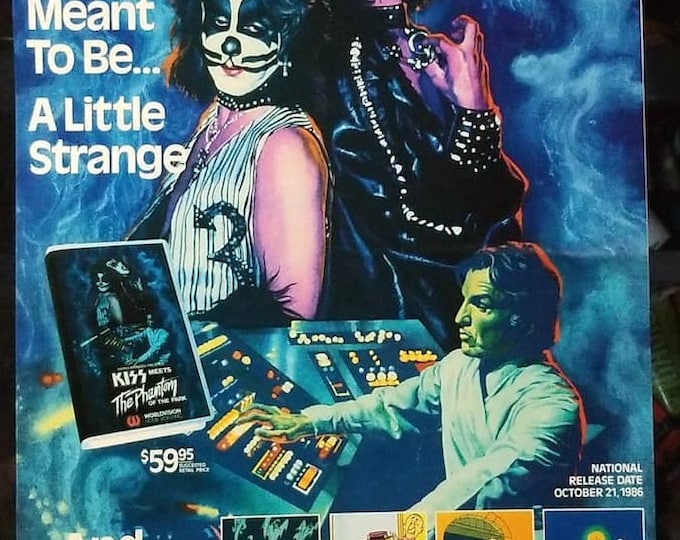 KISS Meets the Phantom of the Park Poster Print Reproduction - Etsy