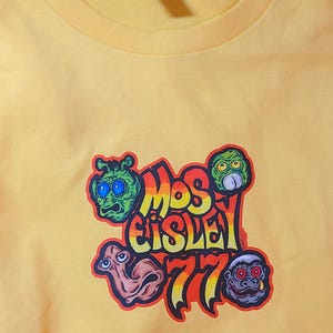 Mos Eisley 77 T shirt yellow 3xl Star Wars Cantina Aliens Free Shipping