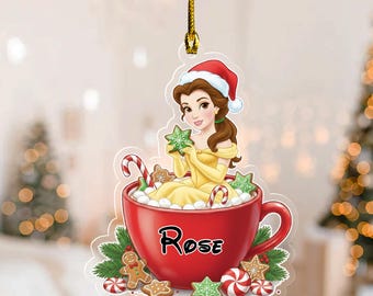 Personalized Acrylic Christmas Ornament,Custom Name Holiday Keepsake,Family Tree Decor,Custom Christmas Gift, Festive Ornament 2026 G5PV08-5