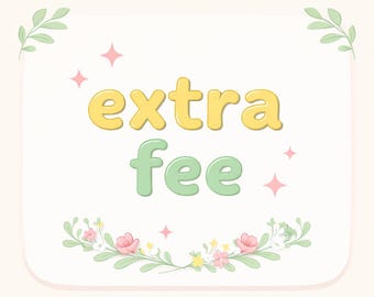 Extra Fee - Shipping