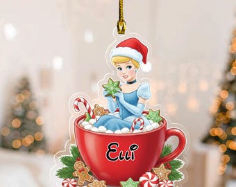 Personalized Acrylic Christmas Ornament,Custom Name Holiday Keepsake,Family Tree Decor,Custom Christmas Gift, Festive Ornament 2026 G5PV08-3