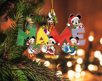 Personalized Acrylic Christmas Ornament,Custom Name Holiday Keepsake,Family Tree Decor,Custom Christmas Gift, Festive Ornament 2026 G5NO10