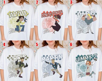 Wild Kratts Group Matching Shirt, Wild Kratts Birthday Theme Party, Personalized Matching Family Shirts, Birthday Gift D3HW06