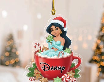 Personalized Acrylic Christmas Ornament,Custom Name Holiday Keepsake,Family Tree Decor,Custom Christmas Gift, Festive Ornament 2026 G5PV08-6
