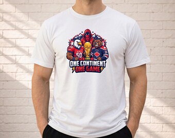 One Continent One Game Shirt, Soccer Fan Comfort Colors T-Shirt