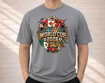 World Cup 2026 Shirt, USA Mexico Canada Fan Comfort Colors T-Shirt