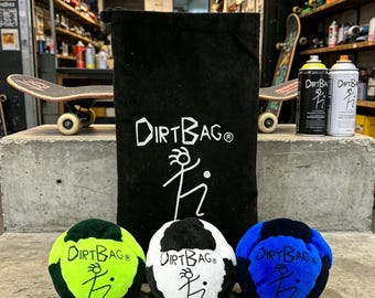 Sacchetto da hacky sack in pregiata pelle scamosciata, dirtbag riempito di sabbia per uso interno ed esterno.