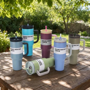 Botella de agua portátil apta para el coche, vaso grande para camión, recipiente reutilizable sin BPA, ideal para el gimnasio, la oficina o viajes por carretera.