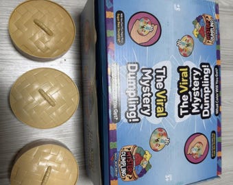 Coffret caché de boulettes mystères virales, ensemble de petits pains spongieux colorés
