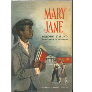 vintage African American YA childrens civil rights historical fiction book Mary Jane, Black girl