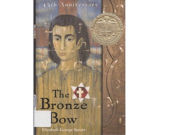 vintage Newbery Medal children's ancient Israel historical fiction book The Bronze Bow, Elizabeth George Speare