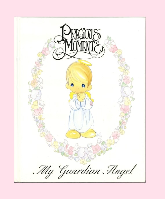 vintage Precious Moment Roman Catholic childrens heavenly protector picture book My Guardian Angel
