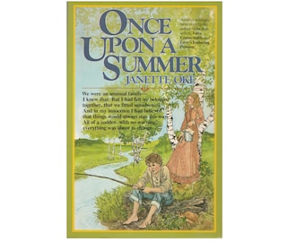 vintage Christian historical fiction childrens book Once Upon A Summer by Janet Oke