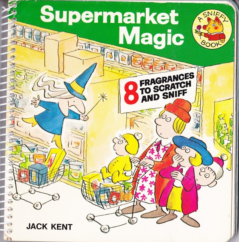 Vintage kids Jack Kent scratch and sniff board book Etsy