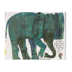 vintage Eric Carle childrens animal picture book Do You Want To Be My Friend