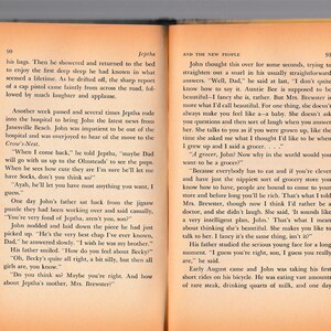 Vintage Childrens Book Jeptha and Th New People by Marguerite Vance