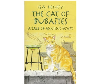 vintage Christian childrens ancient Egypt historical fiction book The Cat of Bubastes, G A Henty