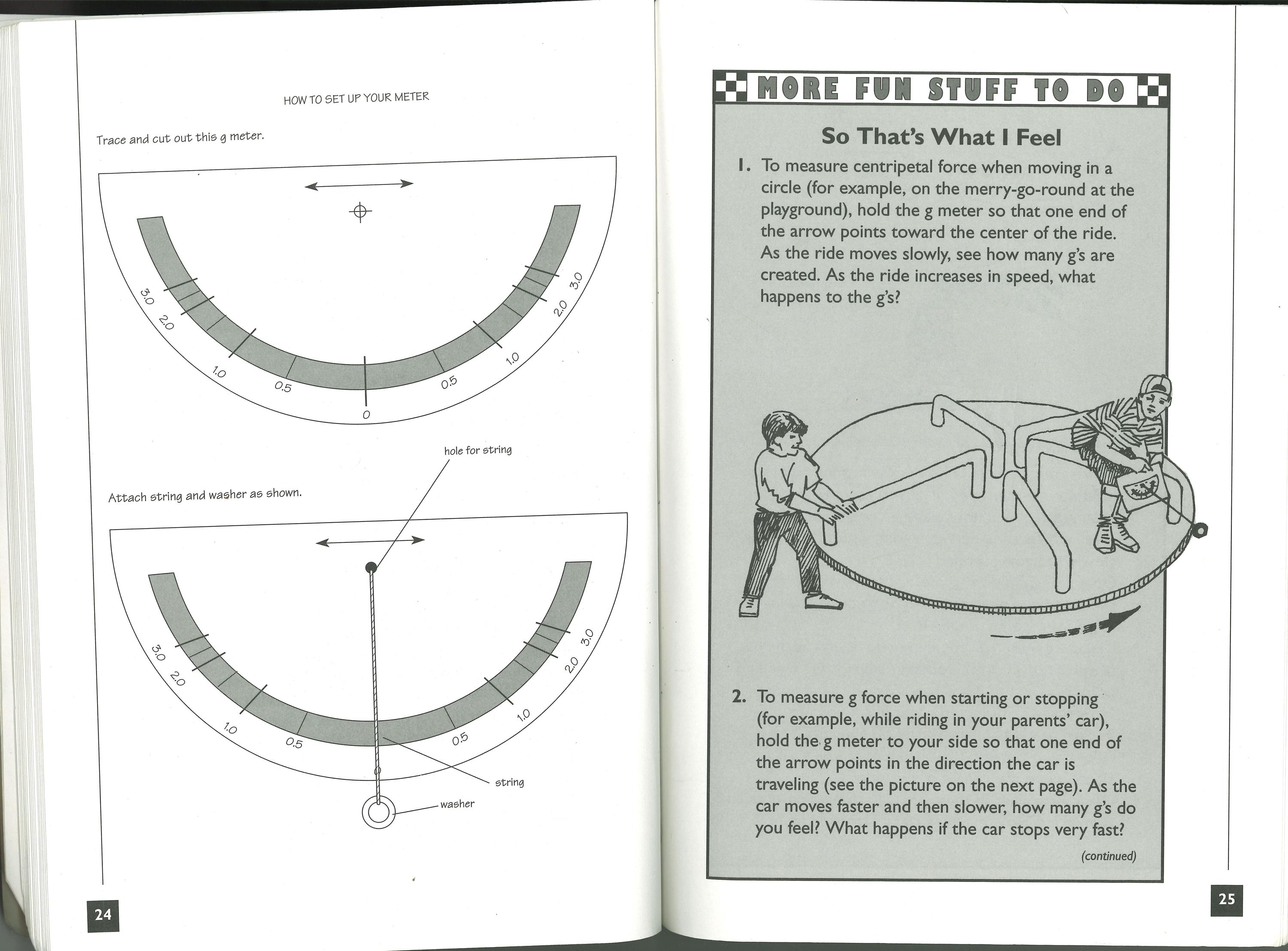 Vintage Childrens Book Roller Coaster Science, Amusement Park Rides ...