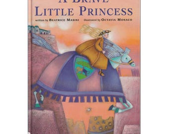 vintage childrens Italian fairy tale girl power Leonora hero picture book A Brave Little Princess