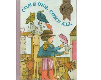 vintage childrens school reader Come One Come All, reading textbook, homeschool, reading comprehension, The Literature Experience level 2