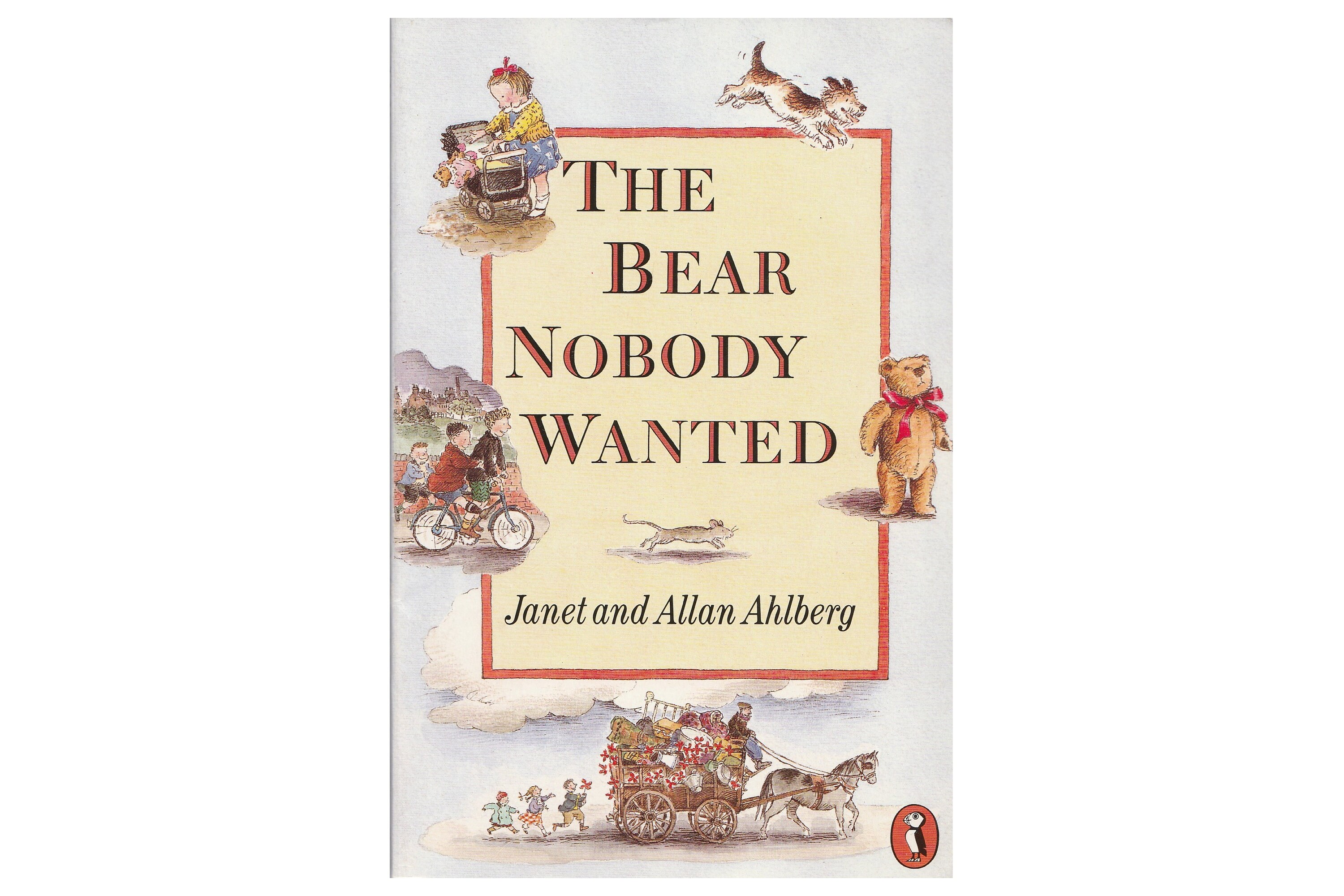 vintage childrens book The Bear Nobody Wanted, Janet and Allan Ahlberg, stuffed toy bear, teddy bear collector gift, plush teddy bear, WWII