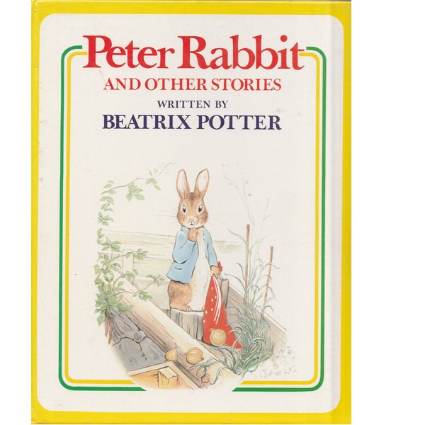 vintage Beatrix Potter story collection childrens book Peter Rabbit and Other Stories, Mrs Tiggy Winkle, Benjamin Bunny, Two Bad Mice