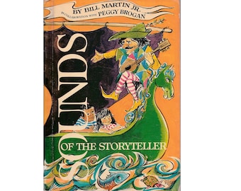 vintage 1970s school reader Sounds of the Storyteller by Bill Martin Jr, reading textbook, third grade, Sounds of Language Reading Program