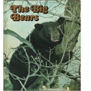 Vintage Ranger Ricks Best  Friends childrens wild animal facts nature book The Big Bears