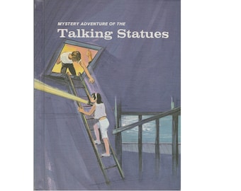 vintage childrens book Mystery Adventure of the Talking Shadows, San Francisco California cat detective