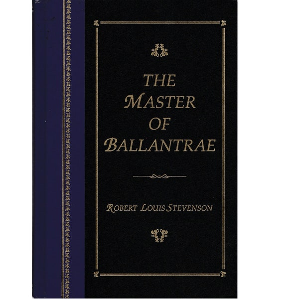 vintage Robert Louis Stevenson classic childrens literature book The Master of Ballantrae, William Paget illustrations, Scotland family feud